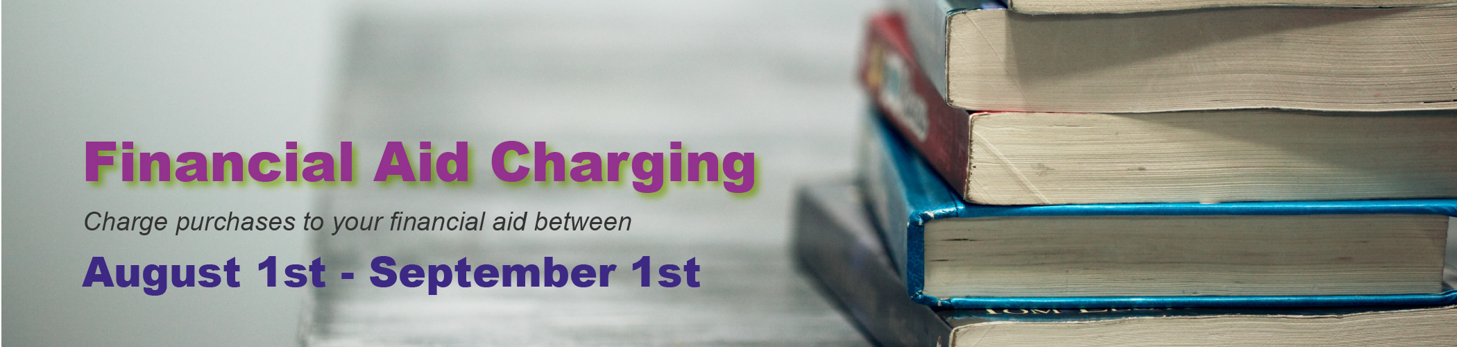Student charging August 1 thru September 1